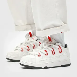 Chaussures de sport décontractées respirantes pour hommes, à semelle épaisse, antidérapantes, confortables, pour la course à pied, la marche, le tennis, pour hommes - Product Image 3