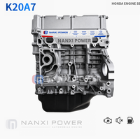Moteur complet neuf K20A7 2.0L essence pour Honda Accord 7ème génération 2.0L