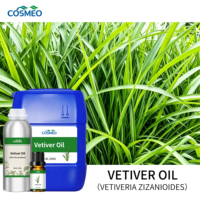 Huile de Vétiver en Vrac Qualité Supérieure Grade Cosmétique Extrait Pur de Plante Huile de Feuille de Chrysopogon Zizanioides Fût de 180 kg