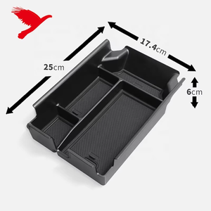 Accesorios Interiores para BMW <span class=keywords><strong>X3</strong></span> G45 2025, Caja de Almacenamiento para Consola Central y Reposabrazos, Color Negro, 1 Pieza - Product Image 3