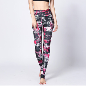 Nueva arrival you printout's nylon spandex <span class=keywords><strong>alo</strong></span> <span class=keywords><strong>yoga</strong></span> leggings - Product Image 2