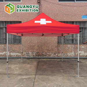 Tente <span class=keywords><strong>Barnum</strong></span> 3x3 à structure en aluminium, pliable, type Gazebo d'église, stand de marché, auvent, carpa pour événements et carpa pour le commerce, en acier - Product Image 2