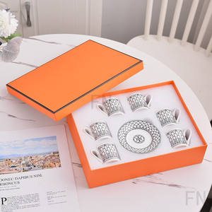 Luxury High Grade Bone China Coffee Cups Saucers Eco-Friendly Exquisite <b>Gift</b> <b>for</b> Small Families Business <b>Gifts</b> <b>for</b> Afternoon <b>Tea</b> - Product Image 2