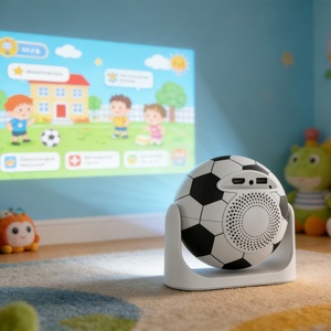 Projecteur de cinéma maison Kingsway, projecteurs d'apprentissage <span class=keywords><strong>pour</strong></span> enfants, divertissement à domicile, projecteur de fête, 720P, système Android intelligent en anglais - Product Image 2