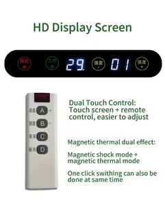 Masajeador de Pies con Levitación Magnética Terahertz-P90 y Sistema de Cuidado Corporal con Pantalla HD, Control de Modo Dual, Efecto Térmico Magnético Dual - Product Image 4