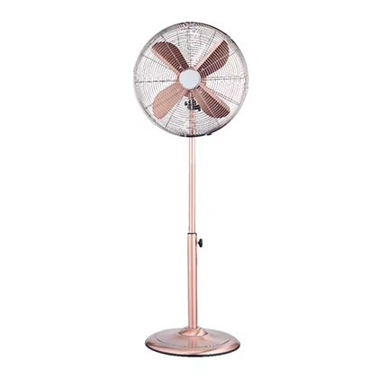 4 Blades and Base 10"available Inch Classic Antique Retro Style Metal Floor Fan