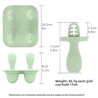 Moule à bâtonnets de crème glacée pour bébés sans BPA, moule à cornets de crème glacée, moule en silicone de qualité alimentaire spécifiquement conçu pour la crème glacée maison