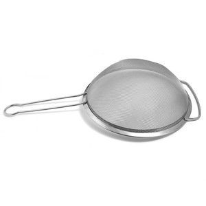 Stainless Steel Oil <b>Strainer</b> 10Cm Wide Rim Fine <b>Mesh</b> For Baking Soy Milk Bird Nest Cleaning - Product Image 5