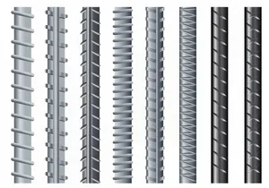 8mm/10mm/12mm/16mm deforme çelik çubuk donatı takviye çelik çubuklar inşaat için demir çubuk