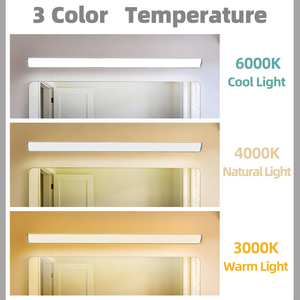 โคมไฟติดผนัง LED อลูมิเนียมทันสมัย 5000K แสงเดย์ไลท์ ดีไซน์มินิมอล สำหรับให้แสงสว่างในอาคารสำนักงาน - Product Image 5