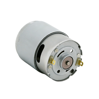 Moteur CC RS380 à balais, vitesse personnalisable, 12V 24V 50W 100W, pour sèche-cheveux et tournevis électrique