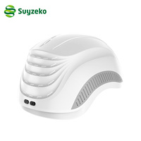 Casque de luminothérapie Bluetooth Suyzeko 21 Zones 810nm 1070nm 0-20000Hz pour le soulagement de la maladie d'Alzheimer avec application