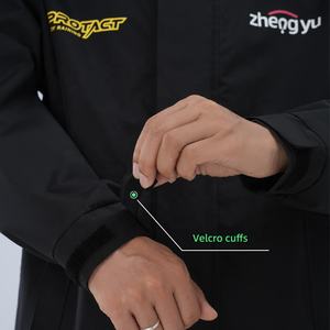 Conjunto Imperméable Unisexe Chaqueta Y Pantalon Con Capucha Ropa De Lluvia Reflectante Transpirable Para <span class=keywords><strong>Moto</strong></span> Y Trabajo - Product Image 4