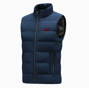 Gilet chauffant USB pour homme et femme, veste de ski et de pêche, veste en coton, doudoune - Product Image 4