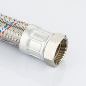 FANKSI Diseño moderno Mangueras trenzadas de acero inoxidable Manguera flexible de plomería de agua 1/2 "Diámetro interior 10 BAR Presión Fregadero de cocina - Product Image 3