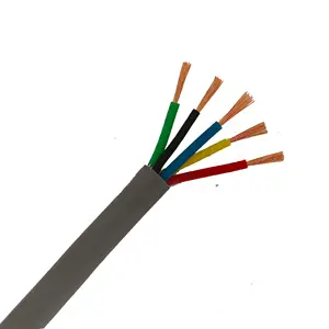 Outdoor waterproof and sunlight resistant removable 5-core 0.2-240 mm copper flexible power cable