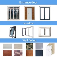 Rumah Kontainer Modern Minimalis Lengkap dengan Perabotan, 2 Kamar Tidur, Hunian Prefabrikasi Modular Mewah dari Kontainer Baja