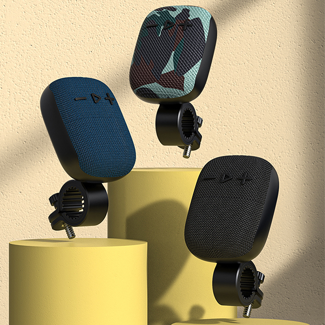 Drop Shipping K18 Blue Wireless Bicycle Speaker Portable Outdoor for TF Music Speaker for Cycling