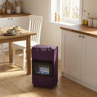 Chauffage au gaz haute efficacité LUOQI, flamme bleue intérieure 3,8 kW, radiateur pliable mobile GPL, solution de chauffage domestique