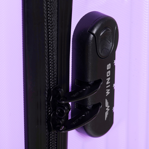 Juego de Maletas WINGS EGRET TR058 de 3 Piezas, ABS, 20\", 24\", 28\", Maletas Dobles con Ruedas Giratorias, Ligeras, con Cierre, Forro de Poliéster, Envío Rápido desde China - Product Image 6