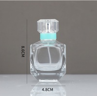 HOMAY emballage vente chaude nouveau bleu diamant bouteille de parfum vaporisateur cosmétiques bouteille de parfum