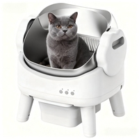 Intelligente App-gesteuerte Selbstreinigende Katzentoilette mit Offener Oberseite Automatische Katzentoilette mit Doppeltem Sicherheitsschutz
