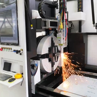 Máquina de Corte Láser CNC Automática de Tipo Abierto de 6000W 6024 con Dos Mandriles de Gran Calibre para el Procesamiento de Acero de Ingeniería