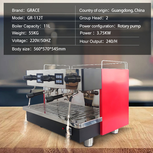 Cafetera Espresso GRACE de 9 Bares para Hogar/Oficina/Negocio, Semiautomática con Espumador de Leche, Modelo GR-112T - Product Image 4