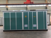 Transformateur toroïdal triphasé de type boîtier à capacité personnalisée, 50/60Hz, bobinage aluminium/cuivre, pour sous-station extérieure étanche