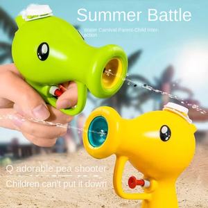 Pistola de agua de mano de plástico en forma de guisante de alto valor de color HURREE para juegos al aire libre para niños-Zombie <span class=keywords><strong>Water</strong></span> Fight Spray Toy - Product Image 1
