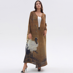 Mütevazı Abaya ramazan Dubai Robe Femme Musulmane türkiye Kaftan islam giyim müslüman kadınlar için <span class=keywords><strong>Kimono</strong></span> Kaftan Marocain hırka - Product Image 2