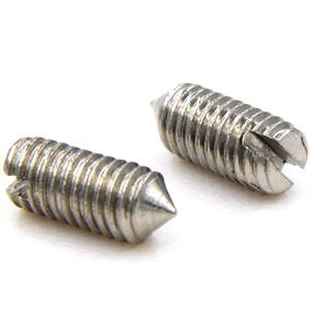 Juego de puntas de una línea niqueladas Tornillo DIN553 Tope sin cabeza Máquina ranuradora de alambre superior Metros - Product Image 1