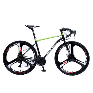 CE <span class=keywords><strong>Meilleur</strong></span> vélo de route en acier à haute teneur en carbone à double frein à disque 21 vitesses 700C vélo de <span class=keywords><strong>course</strong></span>, vélo de montagne, vélo de montagne - Product Image 1