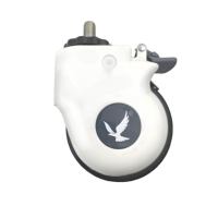 Usine en gros ABS silencieux lit d'allaitement roulettes lit d'allaitement accessoires de roue universels