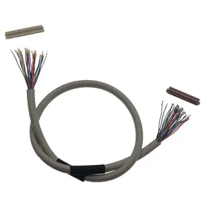 Hirose Df13- 40 Pin 1.25mm Female To 30pin Lvds Display Cable Jae Fi-X30 Lcd With Round Cable Assembly