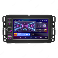 Navigation GPS 4 cœurs Écran HD 7 pouces WiFi Sans fil Carplay Android Auto Radio FM Android Radio de voiture Android pour Chevrolet GMC
