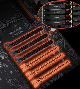华南志4通道X99-F8D加主板Aleo支持至强<span class=keywords><strong>DDR4</strong></span>内存插座LGA 2011-3 - Product Image 4