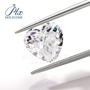 Holycome Wuzhou cuore di ghiaccio frantumato sciolto Moissanite D EF Lab diamante sviluppato Moissanite OEM /ODM Moissanite Vs diamante - Product Image 2