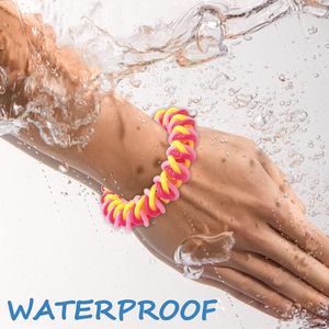 Pulsera <span class=keywords><strong>Antimosquitos</strong></span> de <span class=keywords><strong>Citronela</strong></span> Transparente Multicolor, Accesorio Sólido Impermeable y de Larga Duración - Product Image 3