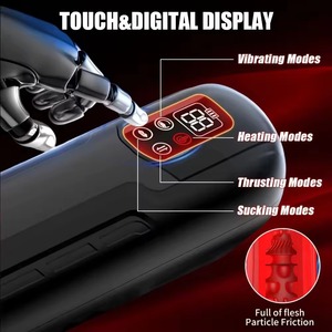 Máquina Sexual Masculina con Calor, Succión, Vibración y Empuje Eléctrico, <span class=keywords><strong>Masturbador</strong></span> Masculino, Juguete Sexual para Hombres - Product Image 5