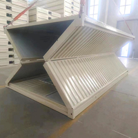 Afrique du Sud Meubles intelligents Modules 10ft Flat Pack Cafe Beach Australie Mobile Conteneur pliant Maison préfabriquée