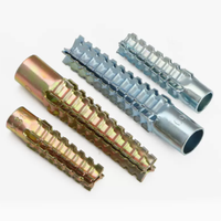 Boulon d'expansion à scie-sabre en acier au carbone zingué pour fixation murale