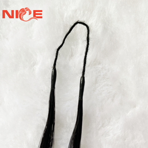 ผมต่อ100% บริสุทธิ์ของมนุษย์ทำจากฝ้ายปลายแหลมสำหรับดัดทุกสี - Product Image 1