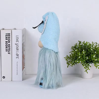 Meilleures ventes : Poupée sans visage en tricot doux pour enfant, Gnome créatif debout pour décoration de bureau, Gnome du Festival de l'Océan