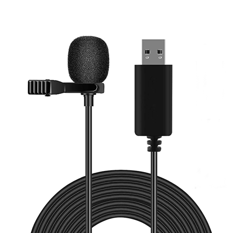 USB петличный микрофон 1,5 м клип петличный микрофон для компьютера, ноутбука, вокал записывающий студийные Компьютерные Usb микрофон