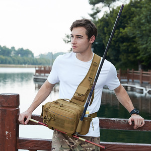 Masavi – sac de pêche tactique à bandoulière en nylon, polyvalent, pour sports de plein air, pour hommes, été 2024 - Product Image 3
