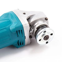 Outil de découpe, de meulage et de polissage sans fil 20V, moteur sans balais, batterie au lithium, meuleuse d'angle de 5 pouces avec réglage de vitesse à 4 niveaux