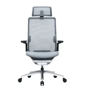 2023 New Design Modern Furniture Office Boss client Chair silla oficina Swivel FULL Mesh Executive Office Chair