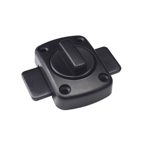 Loquet de porte rotatif à fixation en surface, verrou de sécurité pour chambre, salle de bain, armoire - Product Image 3