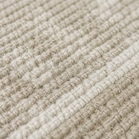 Tapis moderne à motifs floraux subtils, beige avoine, avec bordure, grand tapis nordique minimaliste pour entrée et décoration de salon